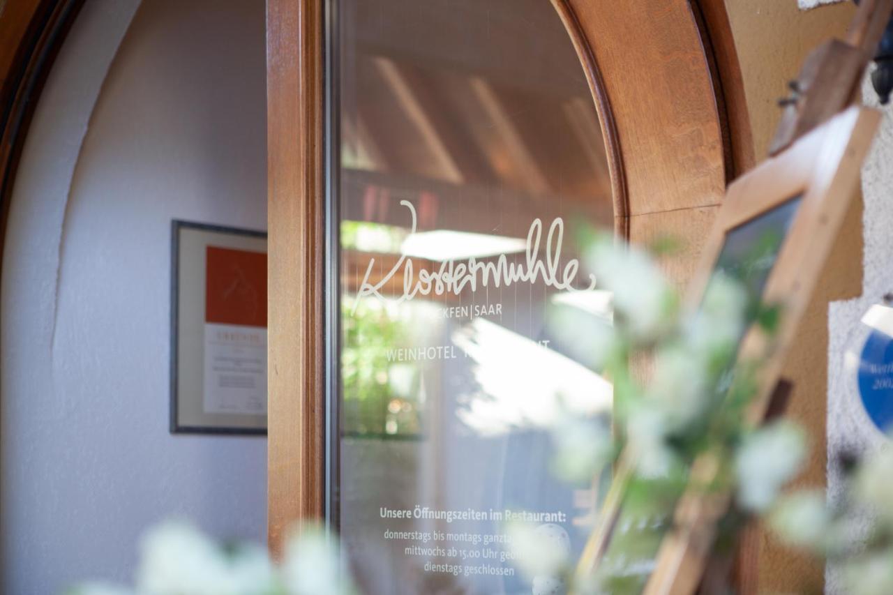 Weinhotel Restaurant Klostermuehle Ockfen Eksteriør bilde